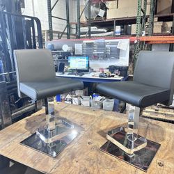 Italian Leather Bar Stool