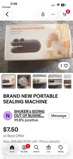 BRAND NEW PORTABLE SEALING MACHINE