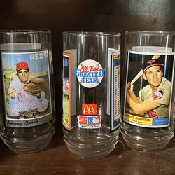 Vintage, Collectible, Baseball, Cups