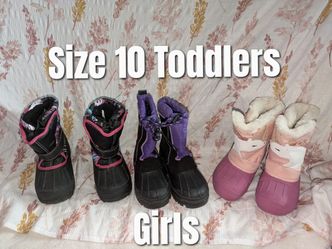 Size 10 Snow ❄️🌨️ winter Waterproof Boots