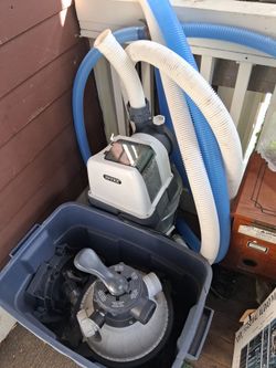 INTEX SAND FILTER PUMP