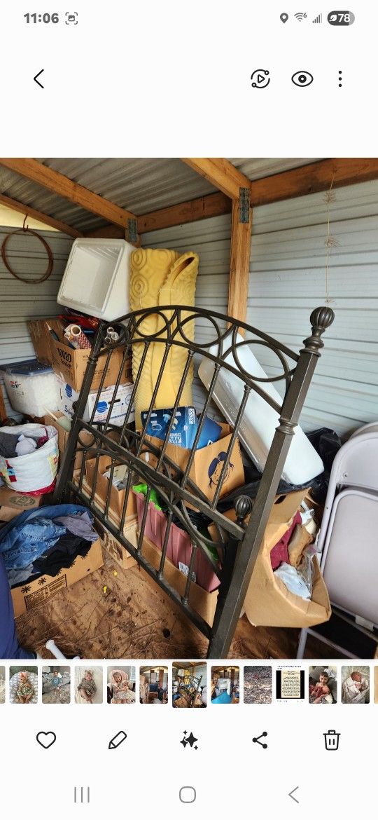 Full Size Metal Bed Frame