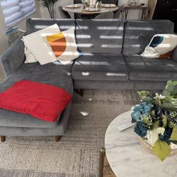 Couch And Accent Chair For Sale 