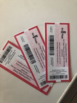 6 Flags Tix