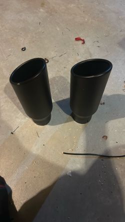 Exhaust Tips Of Car Or Truck