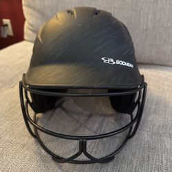 Boombah DEFCON Softball helmet.