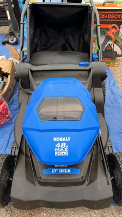 Kobalt cordless lawn mower