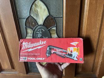 Milwaukee M12 12V Lithium-Ion Cordless 3/8 in. Right Angle Drill (Tool-Only)