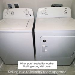 Washer And Dryer