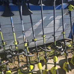 rypbi weeders.  40v dewalt. Milwaukee