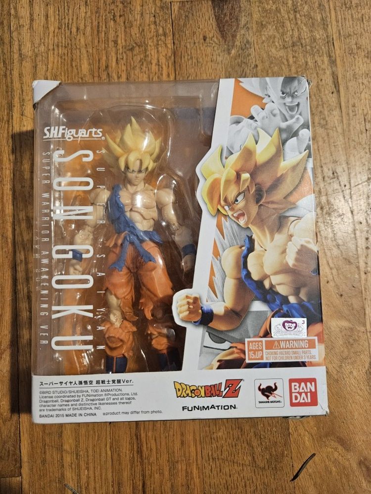 Sh Figuarts Super Saiyan Goku Super Warrior Awakeneing Ver.