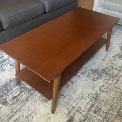 Modern Wood Coffee Table 