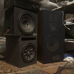 Bluetooth Sound System With Speakers Kickers And Subwoofers
