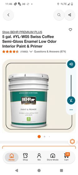 Behr interior paint