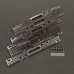 BIMMERWORLD Billet Aluminum Seat Floor Mount Adapters x2 Sets for BMW E82|E9X|F80|F82