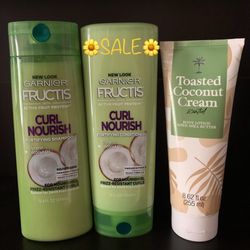 🛍SALE!!!!!!! GARNIER FRUCTIS SHAMPOO + CONDITIONER + BODY LOTION (PACK OF 3)