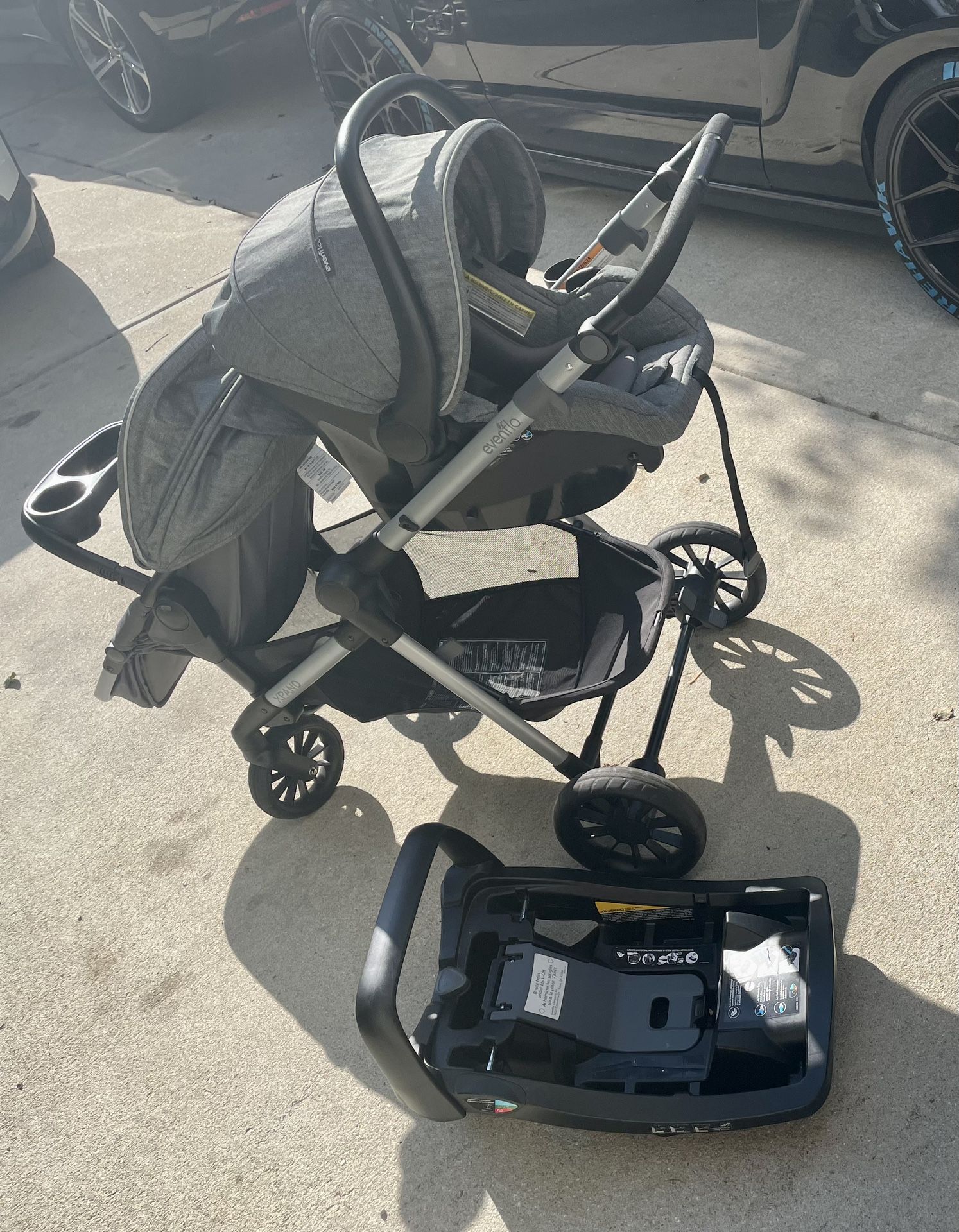 Gently Used Evenflo Travel System 
