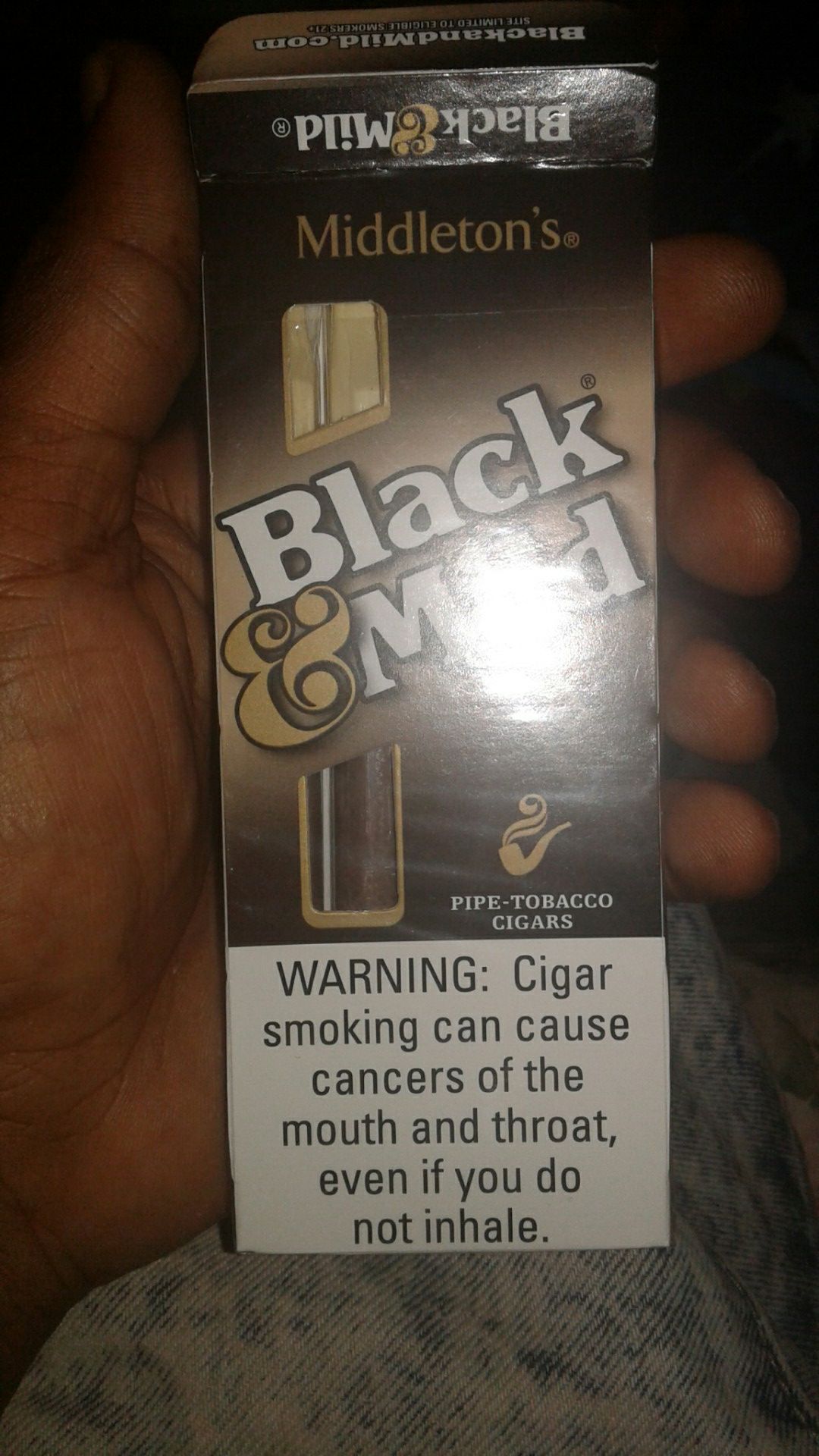 Black and mild 3 brand new in the boxes