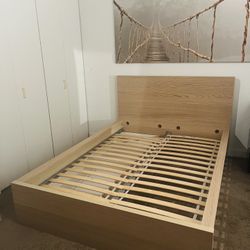 White Oak - Full - Bed Frame