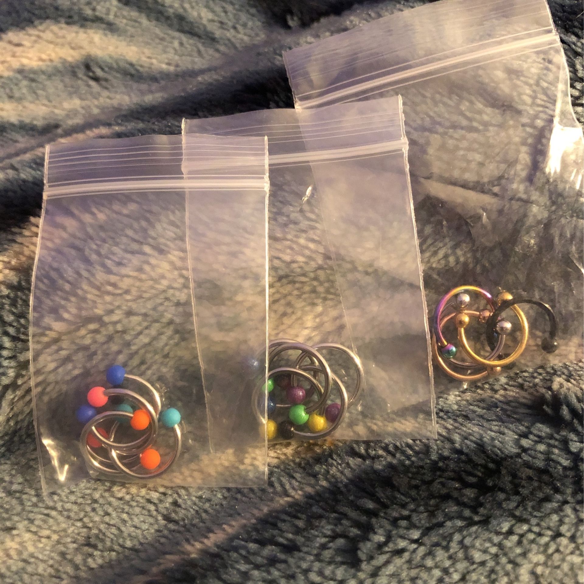 Lip/nose/bro/bellybutton/or Tongue Piercing Studs Rings