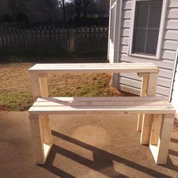 Consol Table and Bench Mother's Day Gift