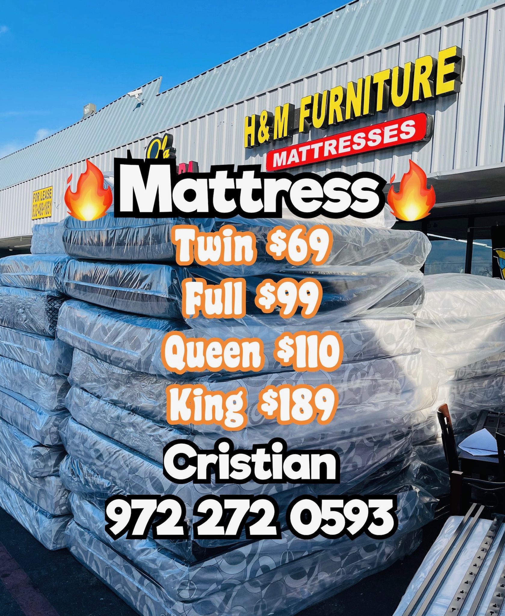Mattresses / Colchones / Twin mattress / Full mattress / Queen Mattress