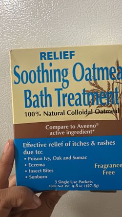 Outmeal Bath Treatment