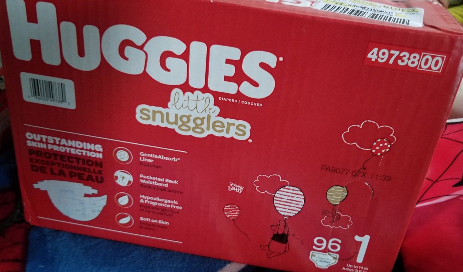 Huggies little snuggles