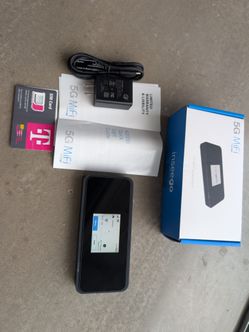Inseego MiFi M2000 5G Hotspot (T-Mobile / Calyx) w/ Box, Cables & Accessories