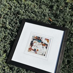 23x23” Framed Acrylic Art Print – Wall Piece