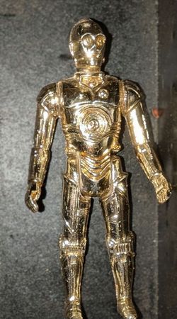 C-3PO (See-Threepio)  3PO- Star wars 1977 original