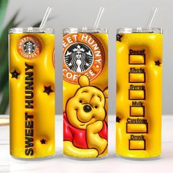 20oz Winnie The Pooh Tumblers💛✨️