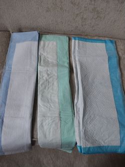Large Disposable  Underpads for beds - various makes