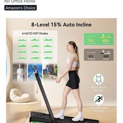 Walking Pad Treadmill With Incline