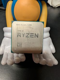 Ryzen 3100 with cooler.