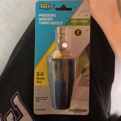 Pressure washer turbo nozzle