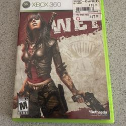 Wet Xbox 360 Video Game