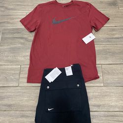 Sz Medium Men Cargo Nike Shirt Outfit New With Tags