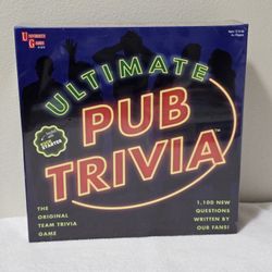 ULTIMATE PUB TRIVIA GAME University Games