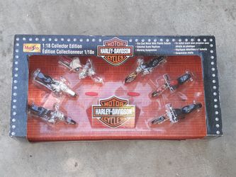 Harley-Davidson Collectible Mini Motorcycle Figurines