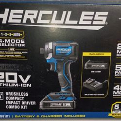 Hercules Brushless Impact Driver-brand New