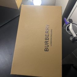 Brand new brown burberry shoes