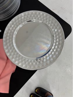 Silver Charger Plates