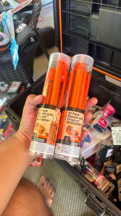 The Home Depot 10-Pack Pencils with Sharpener (x2)
