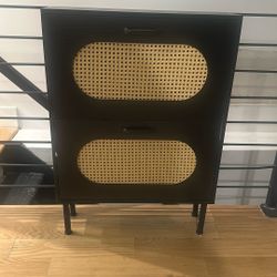 MID CENTURY MODERN SHOE RACK