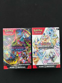 Prismatic evolution and Phantasmal flames booster bundle sealed
