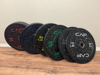 Bumper plate set 340lbs