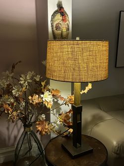 Crate and barrel - Denley Bronze Table Lamp
