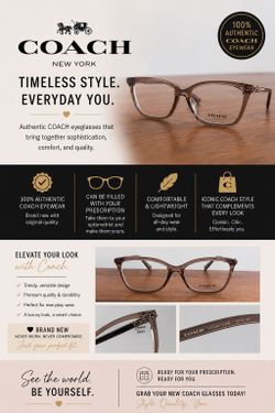 Coach Eyeglasses Frames