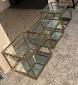 Decorative Glass/mirror Tables